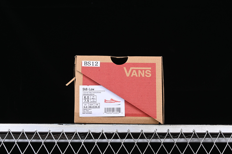 Vans Sk8 Low Red/White 19