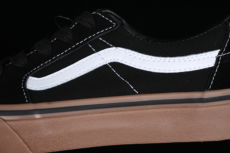 Vans Sk8-Low Black/White/Brown 13