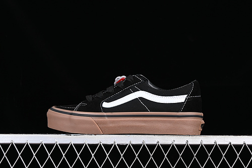 Vans Sk8-Low Black/White/Brown 19