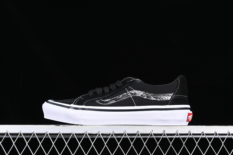 Vans Sk8 Low White/Black/Silver 29