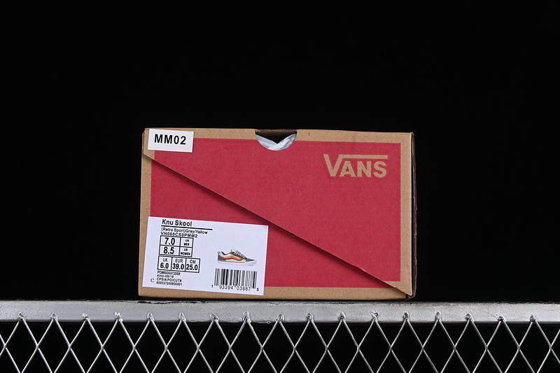 Vans Classics Knu Skool White/Brown/Yellow/Grey 13