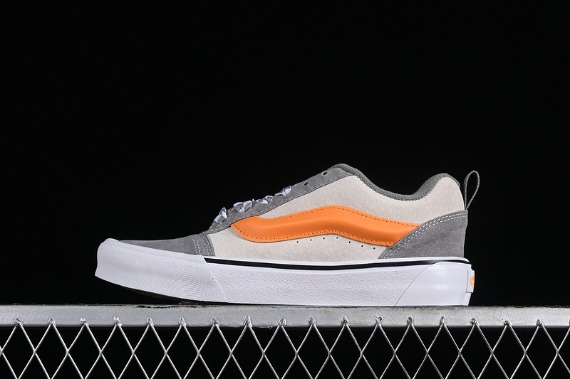 Vans Classics Knu Skool White/Brown/Yellow/Grey 25