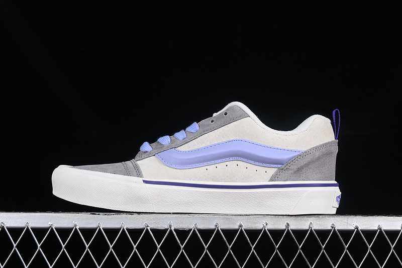 Vans Classics Knu Skool White/Grey/Purple 5