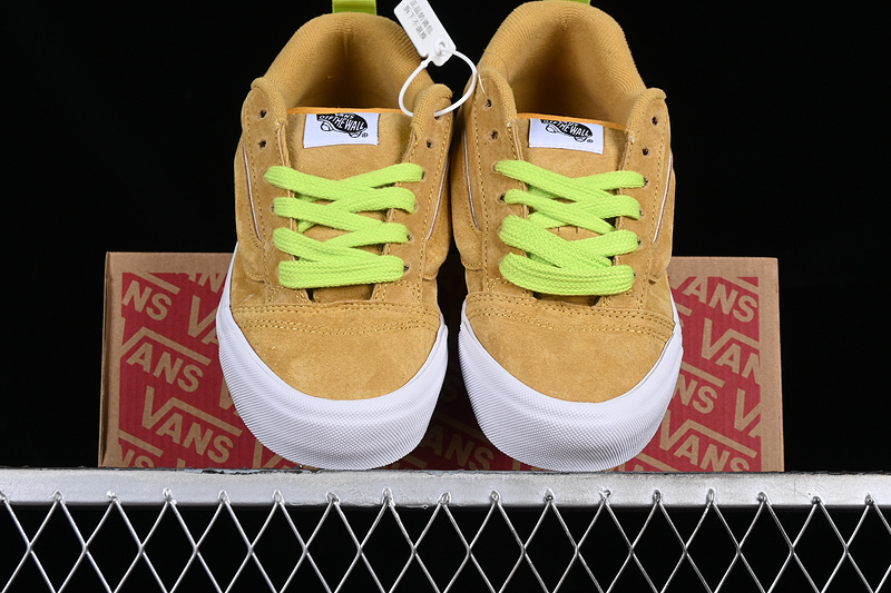 Vans Knu Skool White/Yellow/Green 17