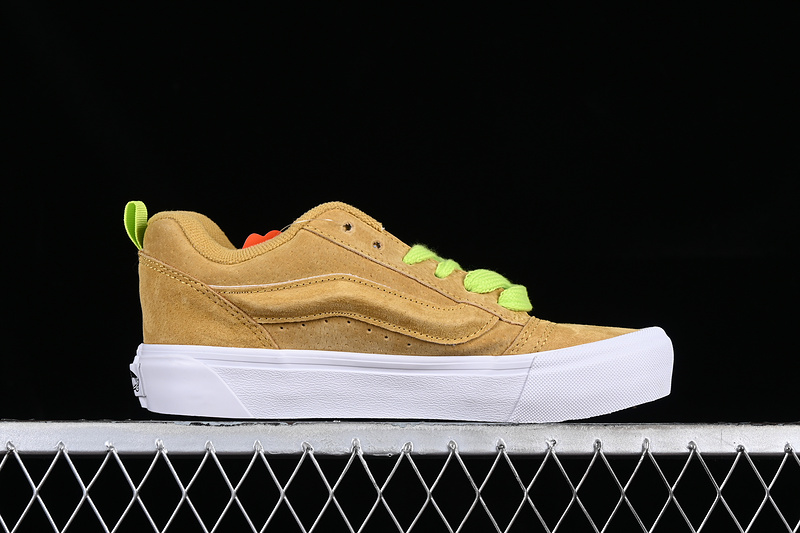 Vans Knu Skool White/Yellow/Green 19