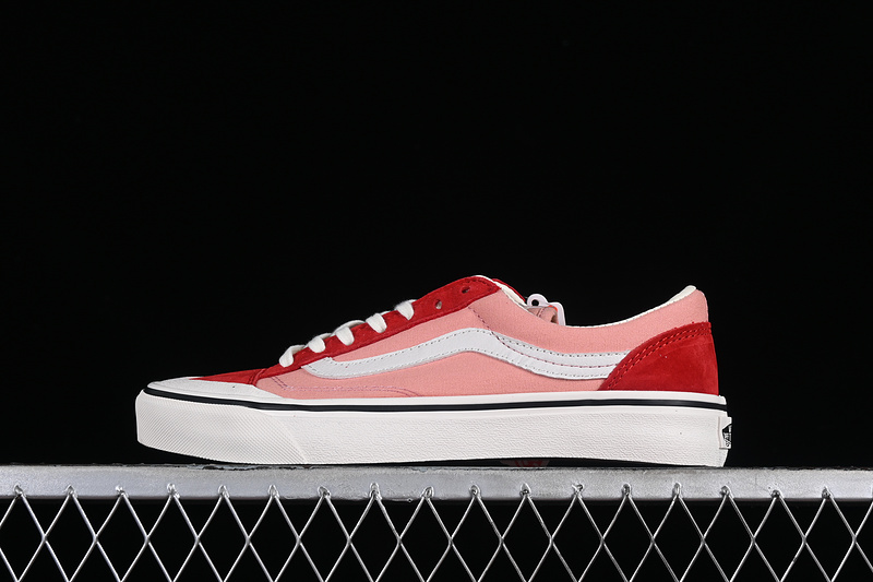 Vans Old Skool Reissue 136 White/Pink/Red 5