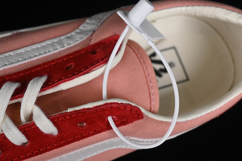 Vans Old Skool Reissue 136 White/Pink/Red 9