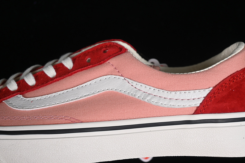 Vans Old Skool Reissue 136 White/Pink/Red 19