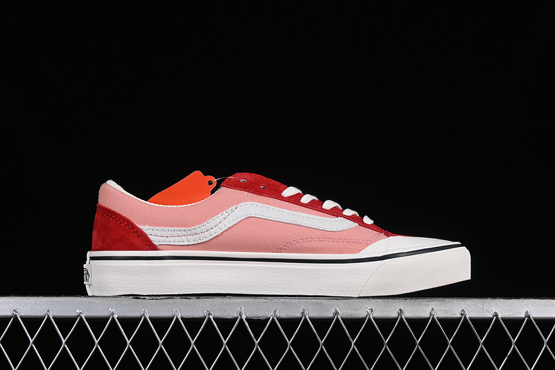 Vans Old Skool Reissue 136 White/Pink/Red 25