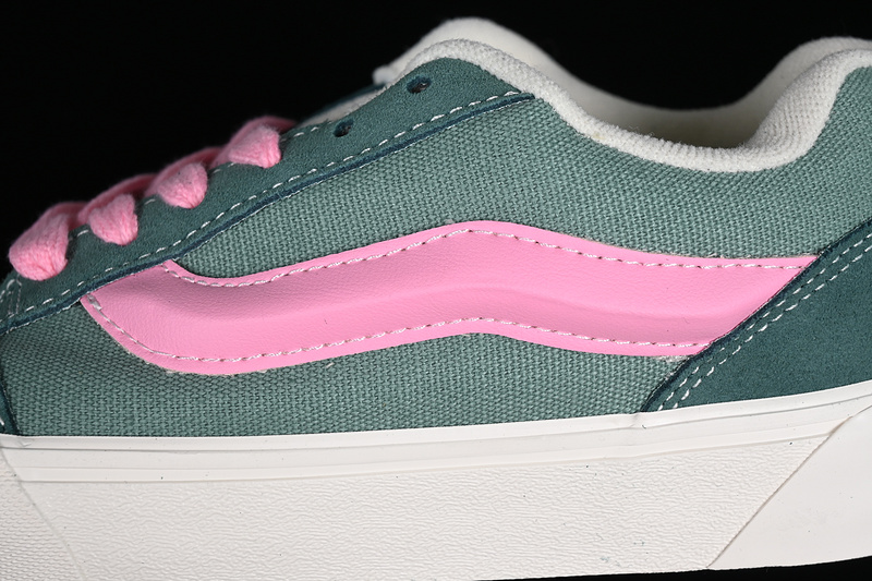 Vans Classics Knu Skool White/Green/Pink 5