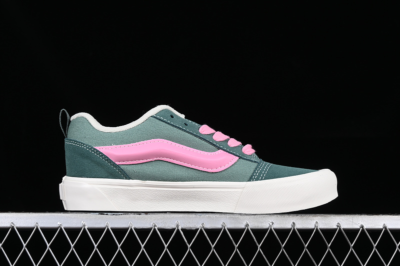 Vans Classics Knu Skool White/Green/Pink 11