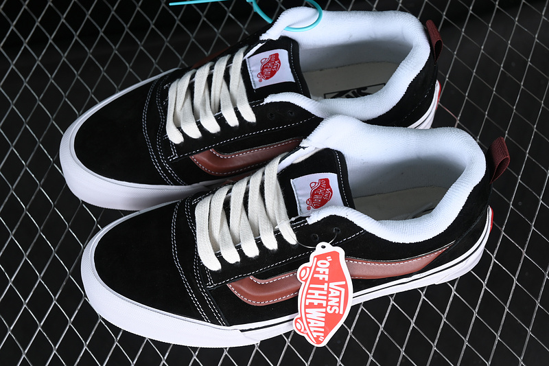 Vans Knu-Skool Vr3 Lx White/Black/Brown 7