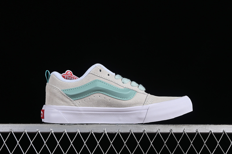 Vans Classics Knu Skool Off White/Green/Grey 5