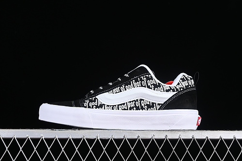 Vans Knu-Skool Cdg Black/True White/Red 7