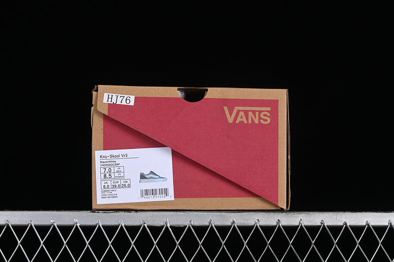 Vans Knu-Skool Cdg Black/True White/Red 25