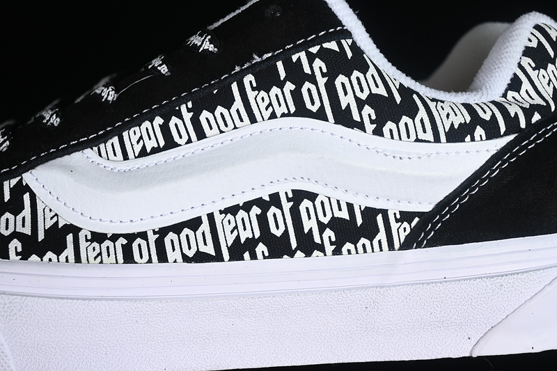 Vans Knu-Skool Cdg Black/True White/Red 27