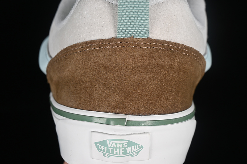 Vans Classics Knu Skool White/Green/Brown 3