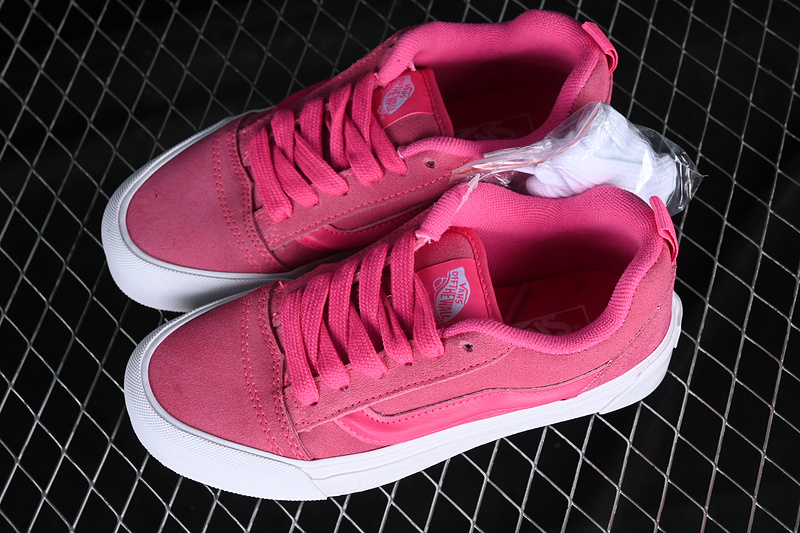 Knu Skool Vr3 Lx Nubuck Pink Glo/White 27