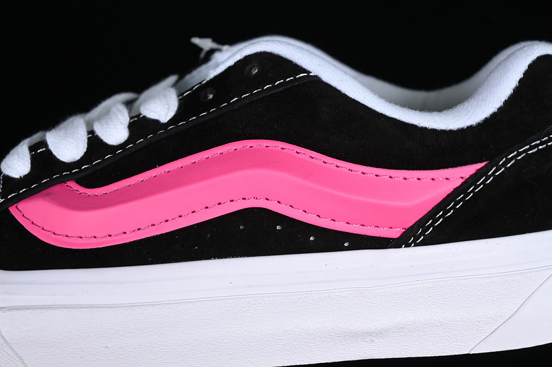 Vans Classics Knu Skool White/Black/Pink 3