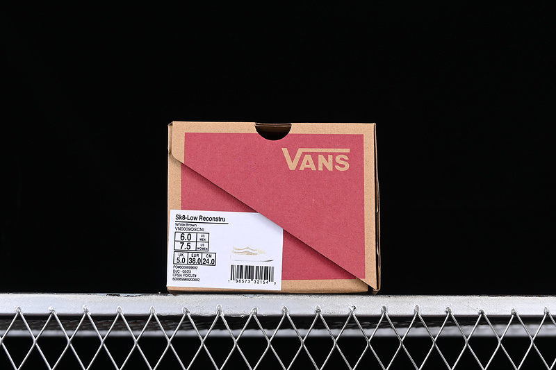 Vans Sk8 Low Reconstru White/Broen 27