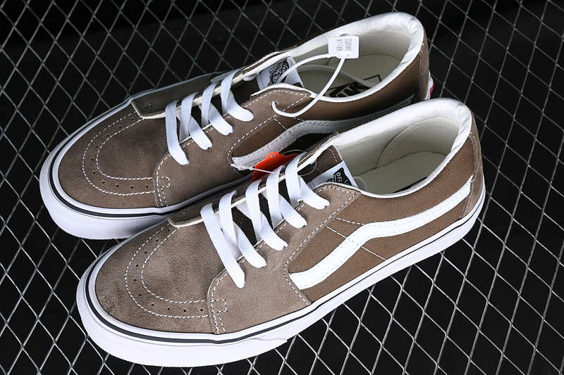 Vans Sk8-Low Reconstru White/Brown 29