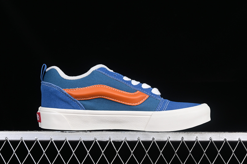 Vans Classics Knu Skool White/Blue/Orange 3