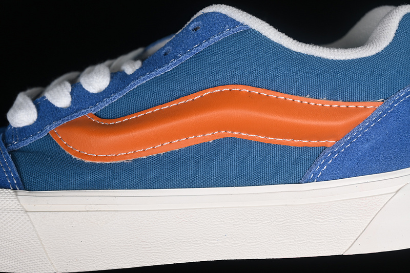 Vans Classics Knu Skool White/Blue/Orange 5