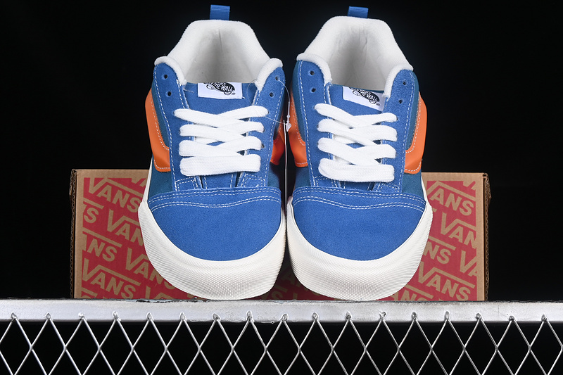 Vans Classics Knu Skool White/Blue/Orange 9