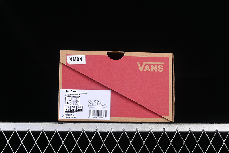 Vans Classics Knu Skool White/Blue/Orange 19