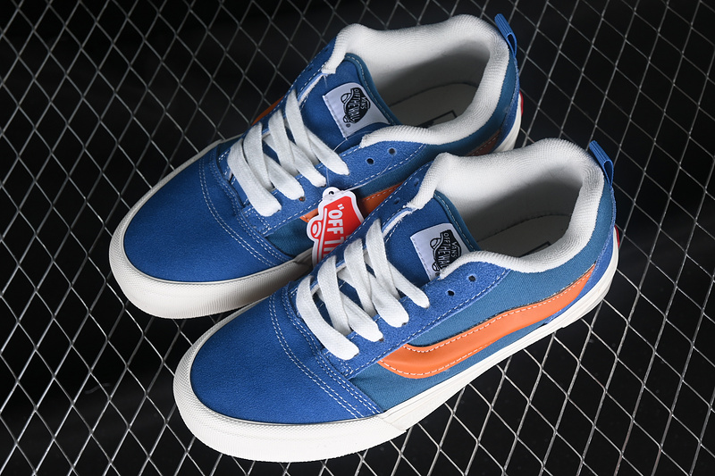 Vans Classics Knu Skool White/Blue/Orange 29