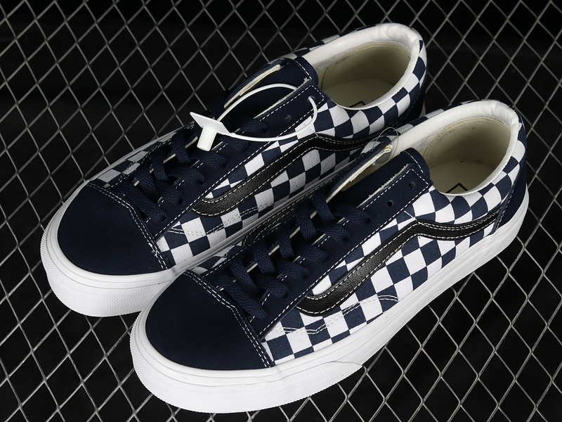 Style 36 Checkerboard Dark Blue/White/Black 11