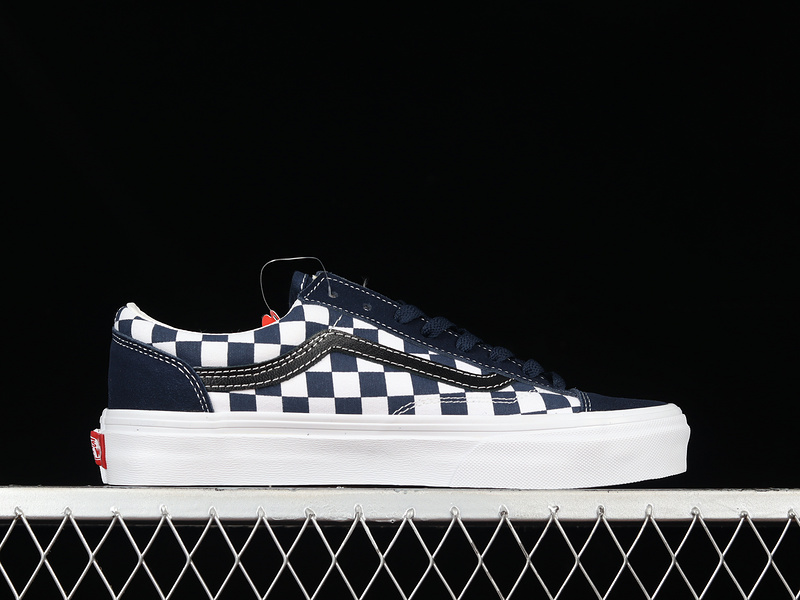 Style 36 Checkerboard Dark Blue/White/Black 13