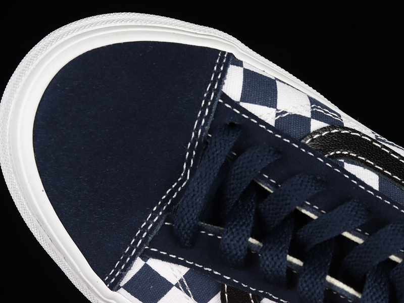 Style 36 Checkerboard Dark Blue/White/Black 25