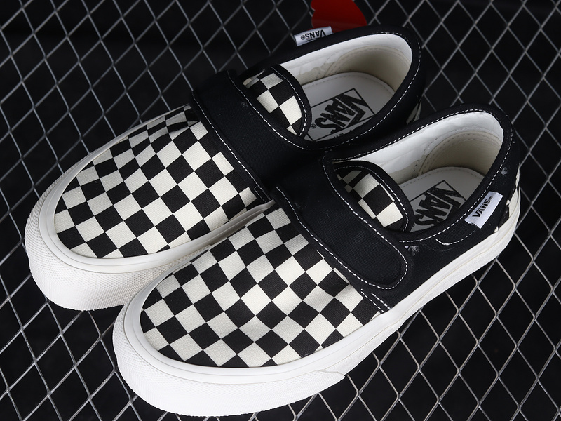 Slip-On 47 V Dx Anaheim Factory Black Checkerboard Black/True White 17