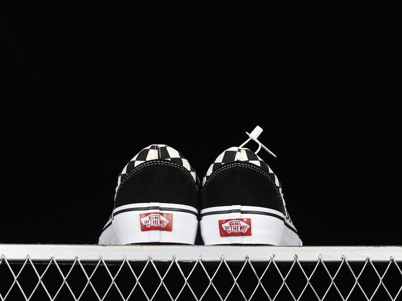 Old Skool Dx Checkerboard Black/White/Black 15