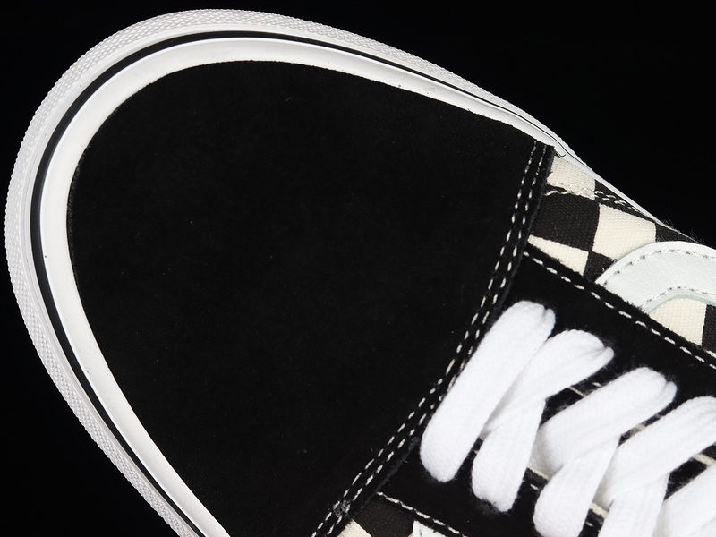 Old Skool Dx Checkerboard Black/White/Black 23