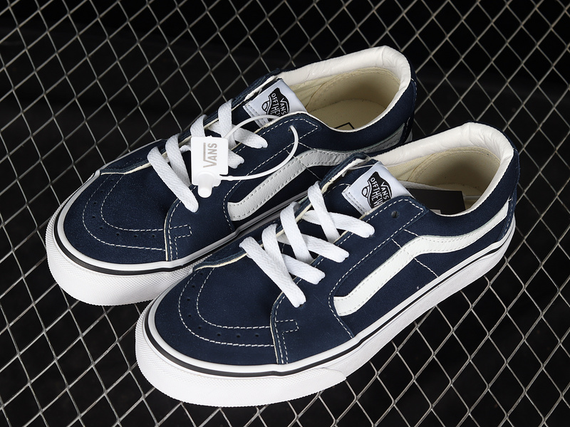 Sk8-Low Reissue S Dress Blue/White 15