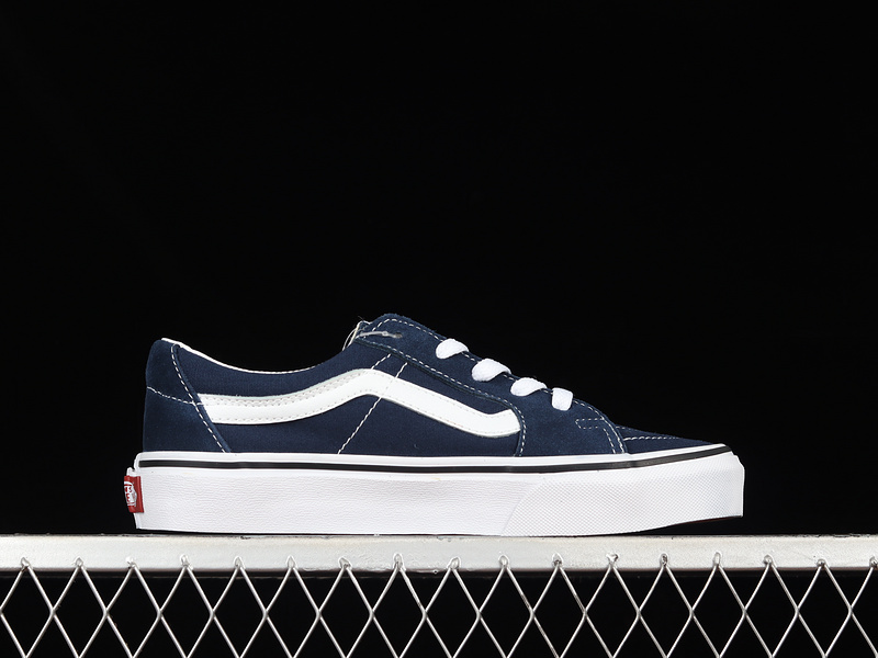 Sk8-Low Reissue S Dress Blue/White 21