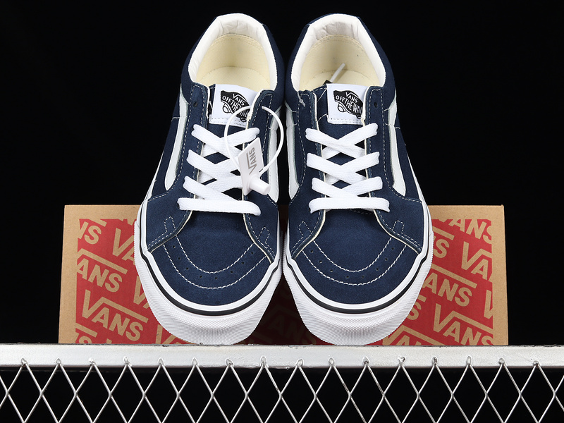 Sk8-Low Reissue S Dress Blue/White 25