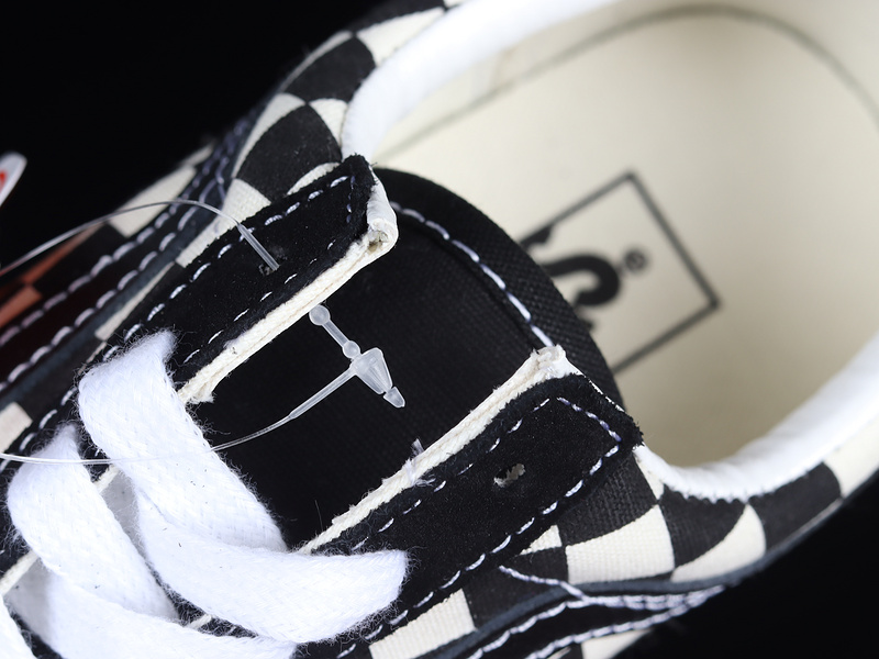 Style 36 Checkerboard Black/White/Gum 7