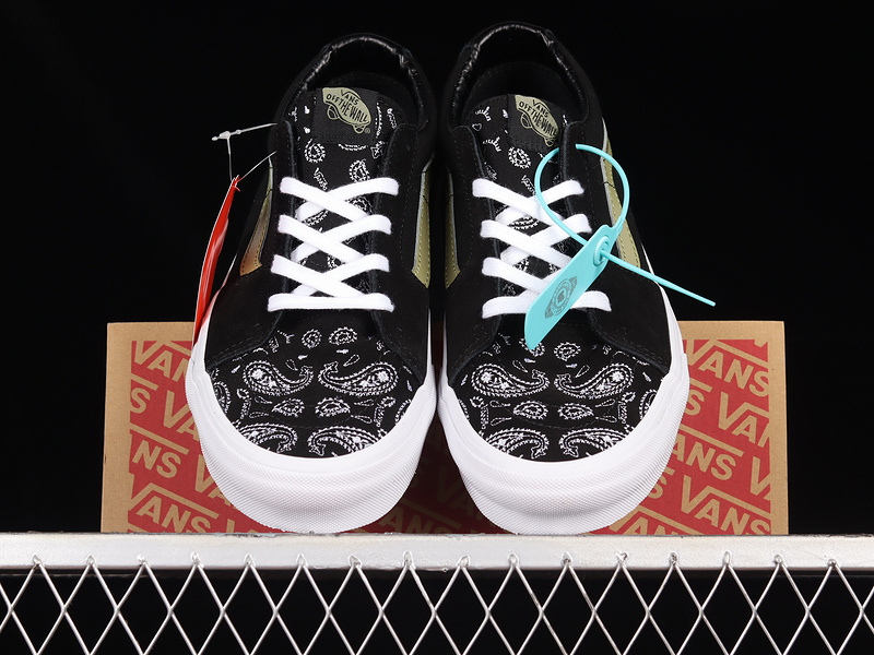 Sk8-Low Reissue S Black/White/Gold 21