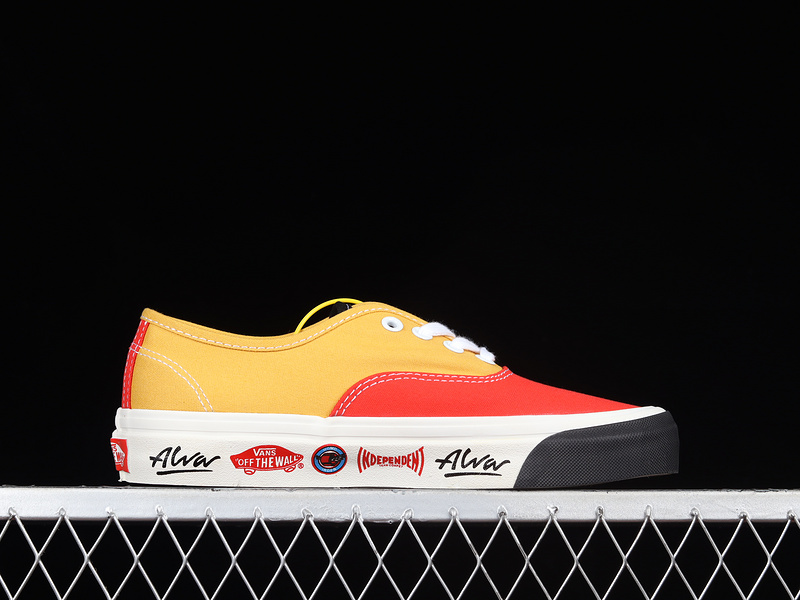 Authentic X Tony Alva Yellow/Red/White 9