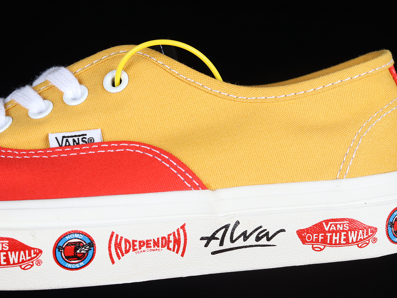 Authentic X Tony Alva Yellow/Red/White 13