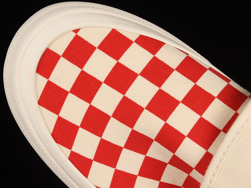 Slip-On 47 V Dx Anaheim Factory Red Checkerboard Red/True White 7