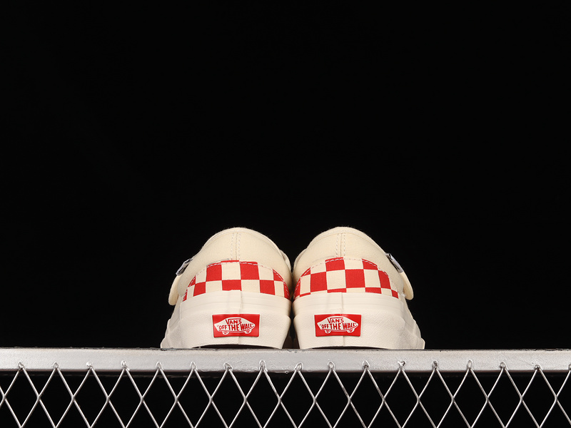 Slip-On 47 V Dx Anaheim Factory Red Checkerboard Red/True White 23