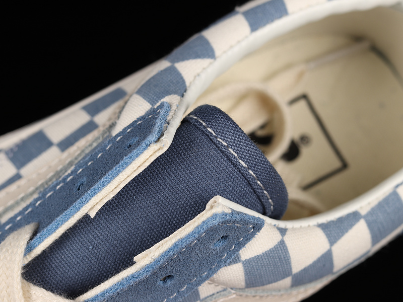 Checkerboard Style 36 Shoes Skate Moonlight Blue/White 27