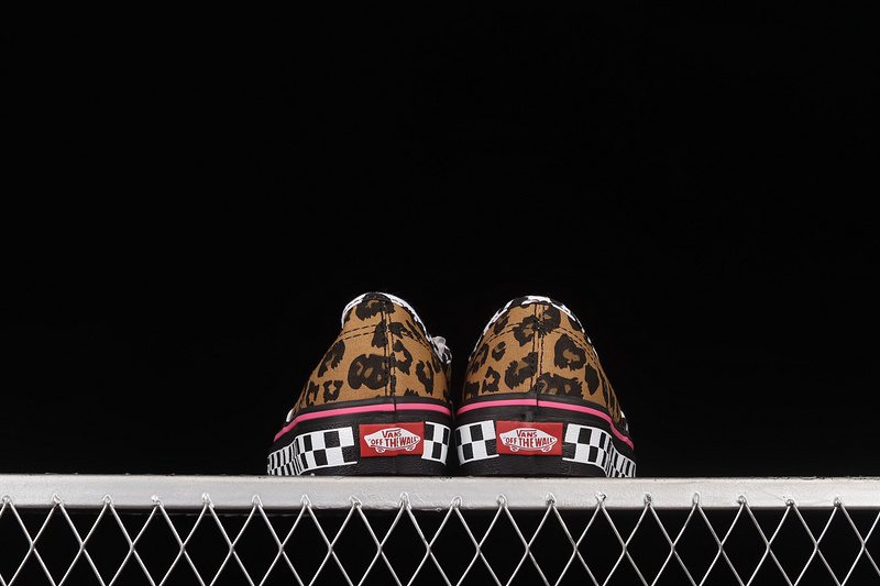 Authentic Low Shoes Leopard Print/Black/Pink 21