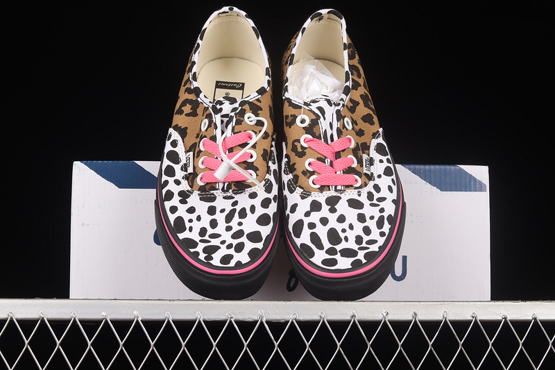 Authentic Low Shoes Leopard Print/Black/Pink 23