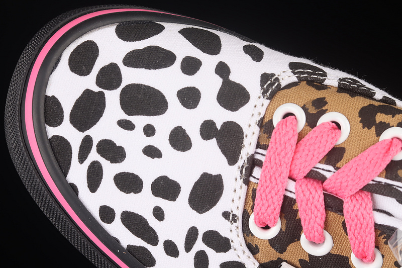 Authentic Low Shoes Leopard Print/Black/Pink 27