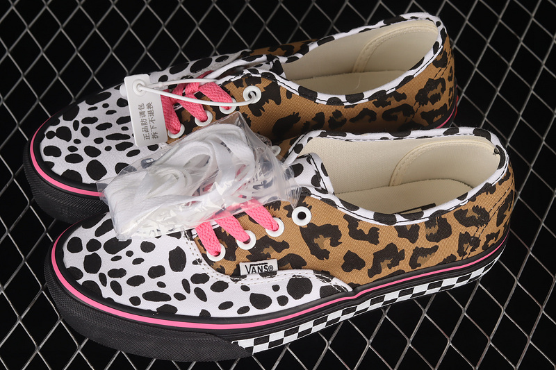 Authentic Low Shoes Leopard Print/Black/Pink 29